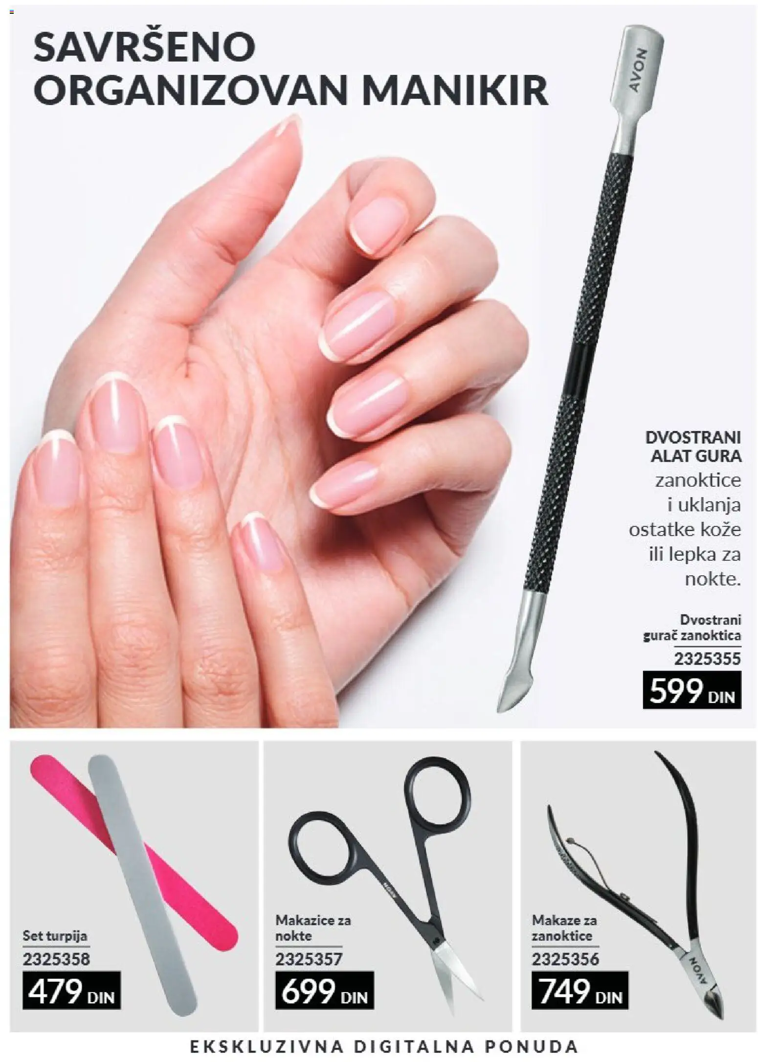 AVON katalog - važi od 01.09.2026 | Strana: 206 | Proizvode: Makaze, Alat