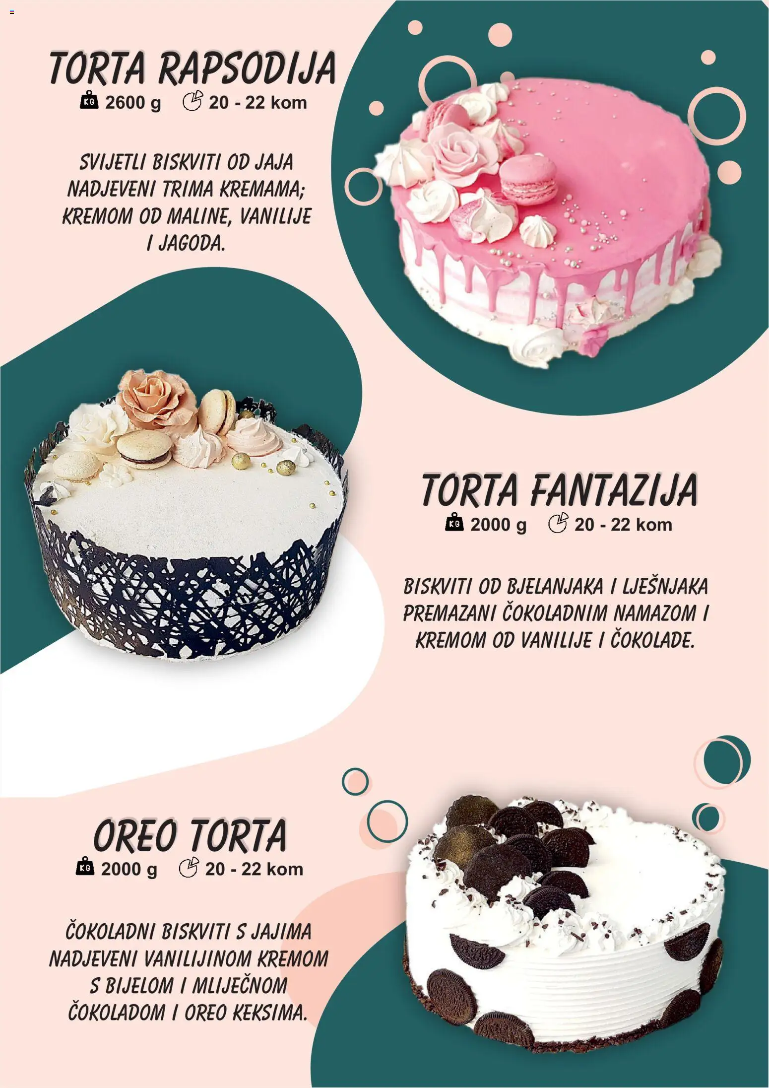 Boso katalog | vrijedi od 01.01.2026 | Stranica: 11 | Proizvodi: Jaja, Torta
