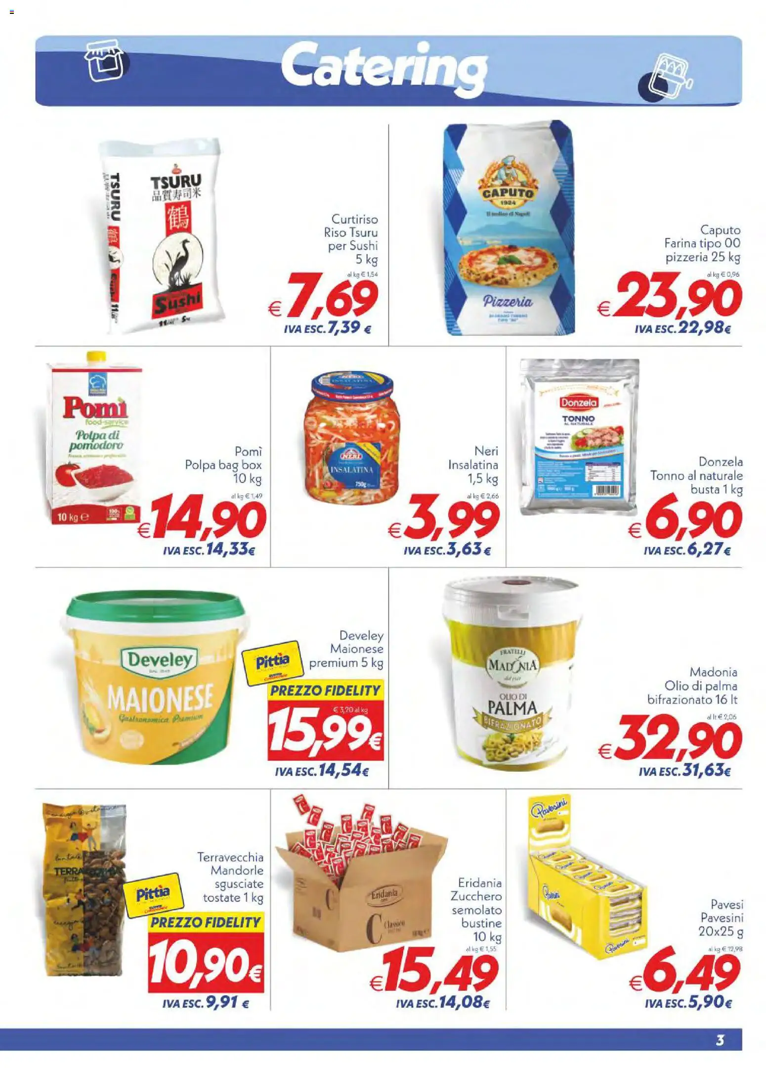Volantino SuperConveniente del 11/08/2026 | Pagina: 3 | Prodotti: Riso, Pomodoro, Farina, Farina tipo 00