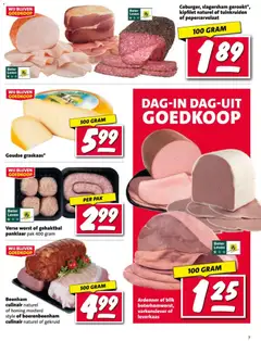 Nettorama folder - Voorbeeld van een folder van Nettorama, geldig van 25.05.2026 | Pagina: 7 | Producten: Worst