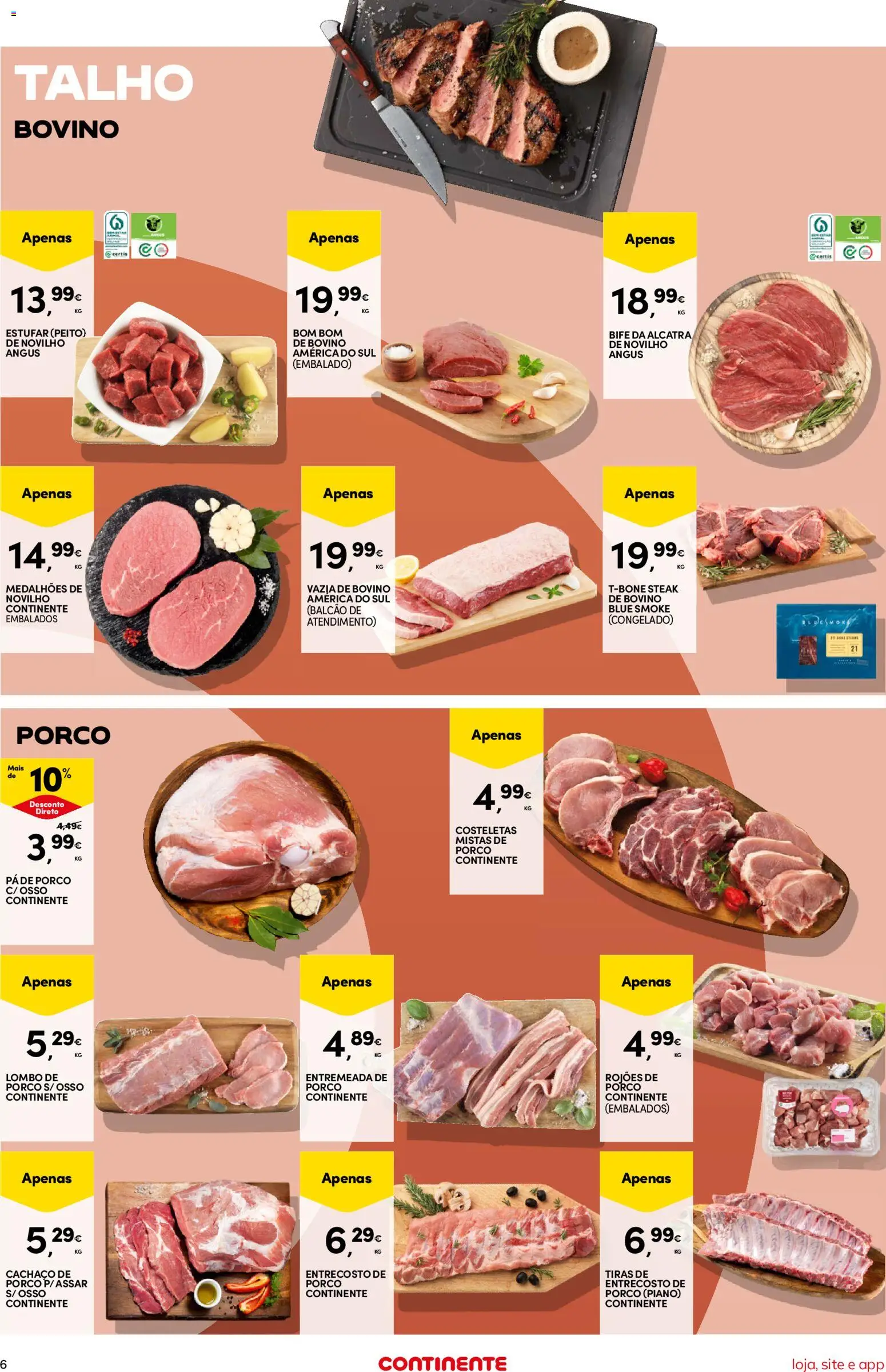 Continente Semanal Continente Bom Dia │ válido de 30/06/2026 | Página: 6 | Produtos: Lombo