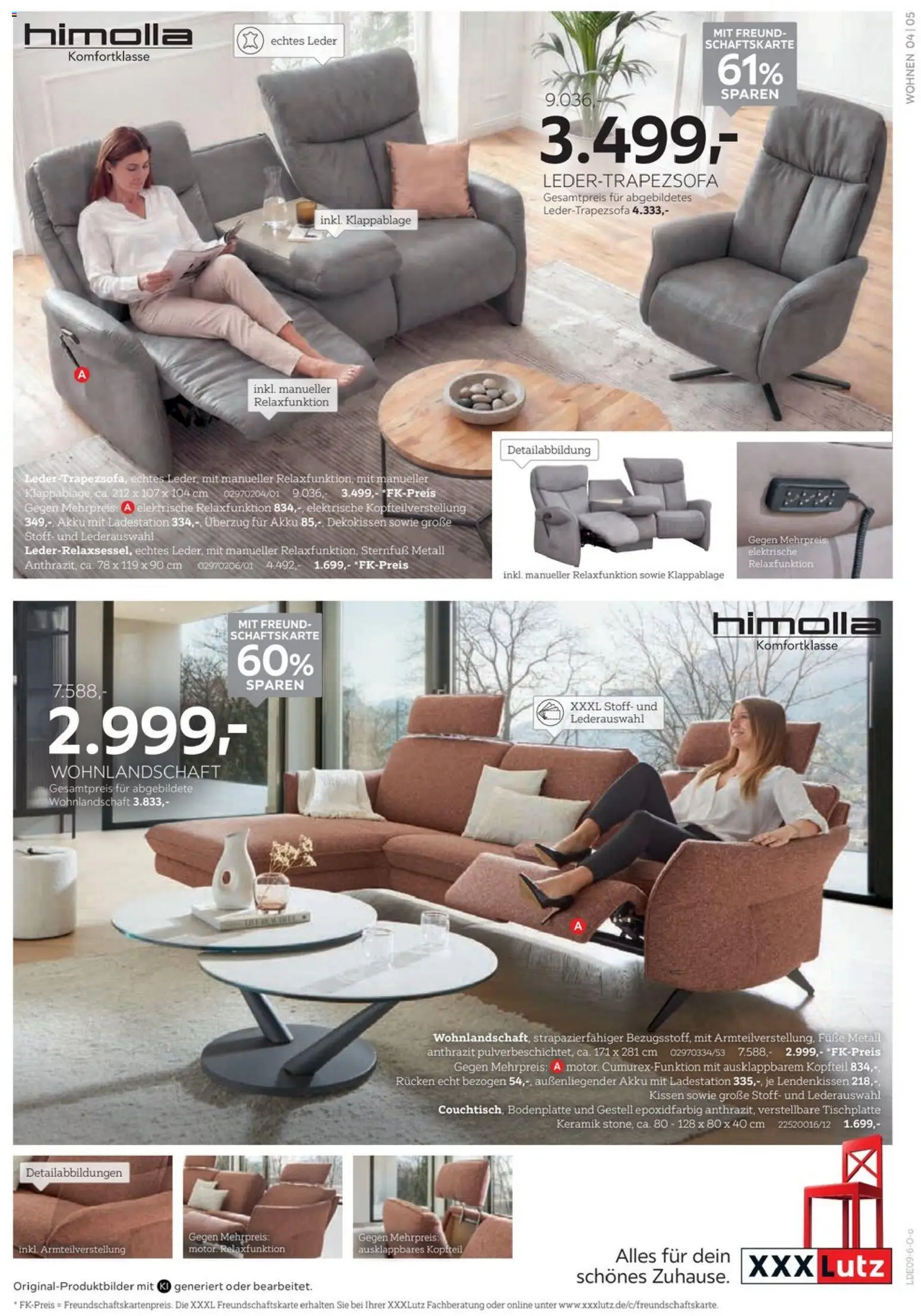 XXXLutz Last-Minute-Preis – gültig ab 19.09.2026 | Seite: 5 | Produkte: Wohnlandschaft, Kissen