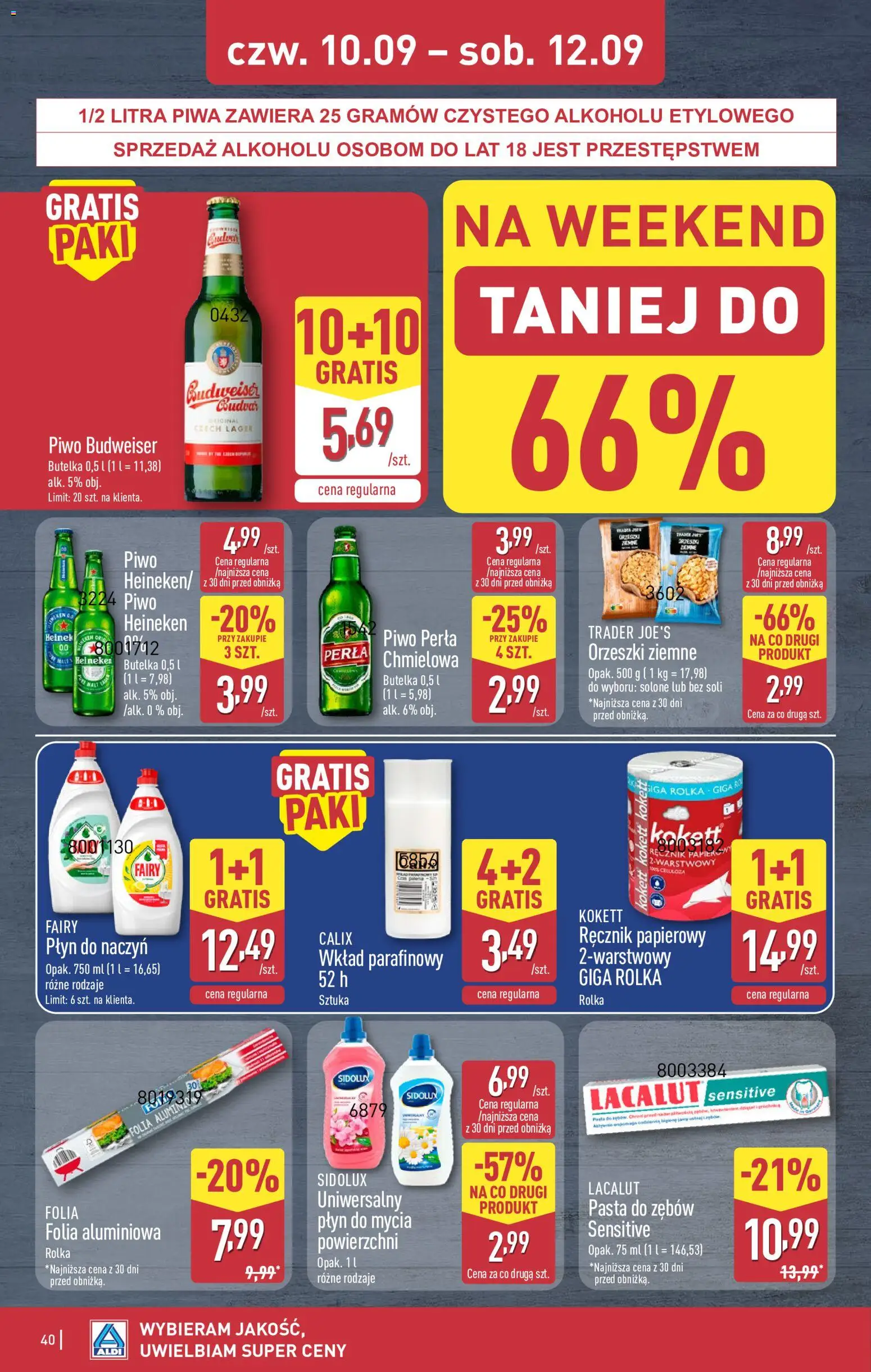 Aldi Polsko leták od 07.09.2026 | Strana: 40