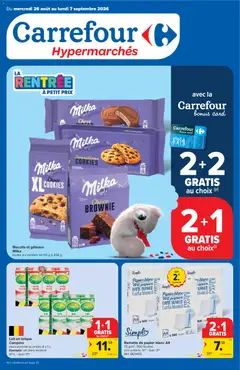 Carrefour folder semaine 35 - Voorbeeld van een folder van Carrefour, geldig van 26/08/2026