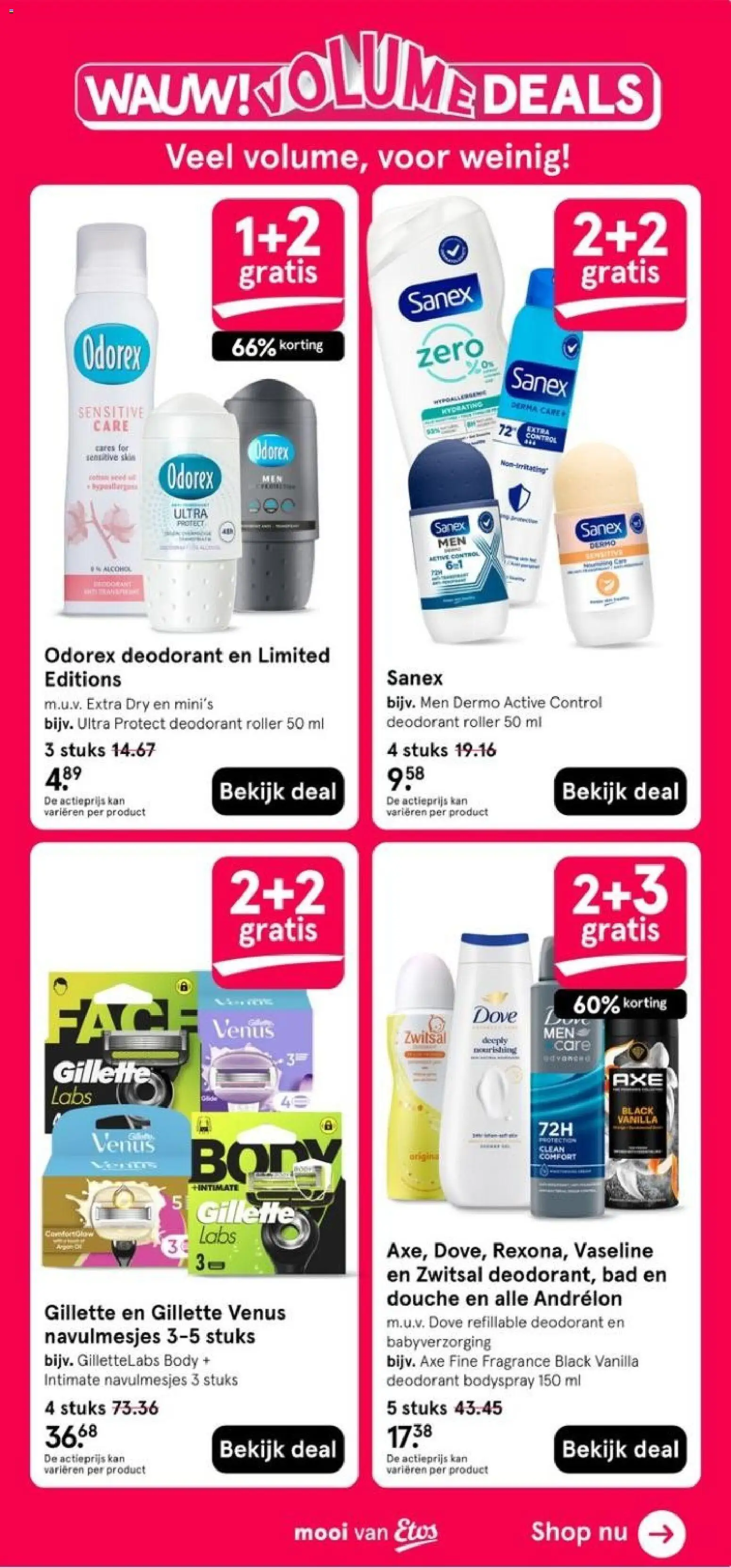 {H1} | Pagina: 3 | Producten: Deodorant, Kan, Bad, Douche