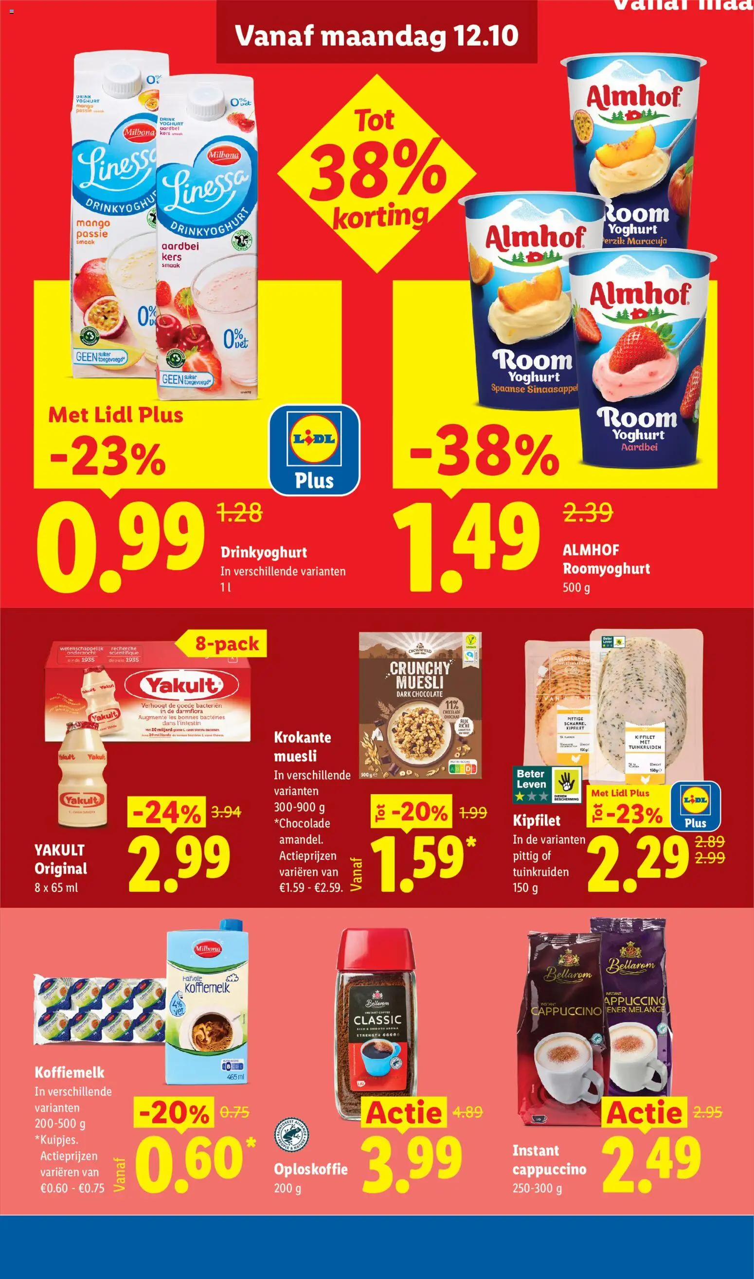 {H1} | Pagina: 10 | Producten: Room, Oploskoffie, Mango, Aardbei
