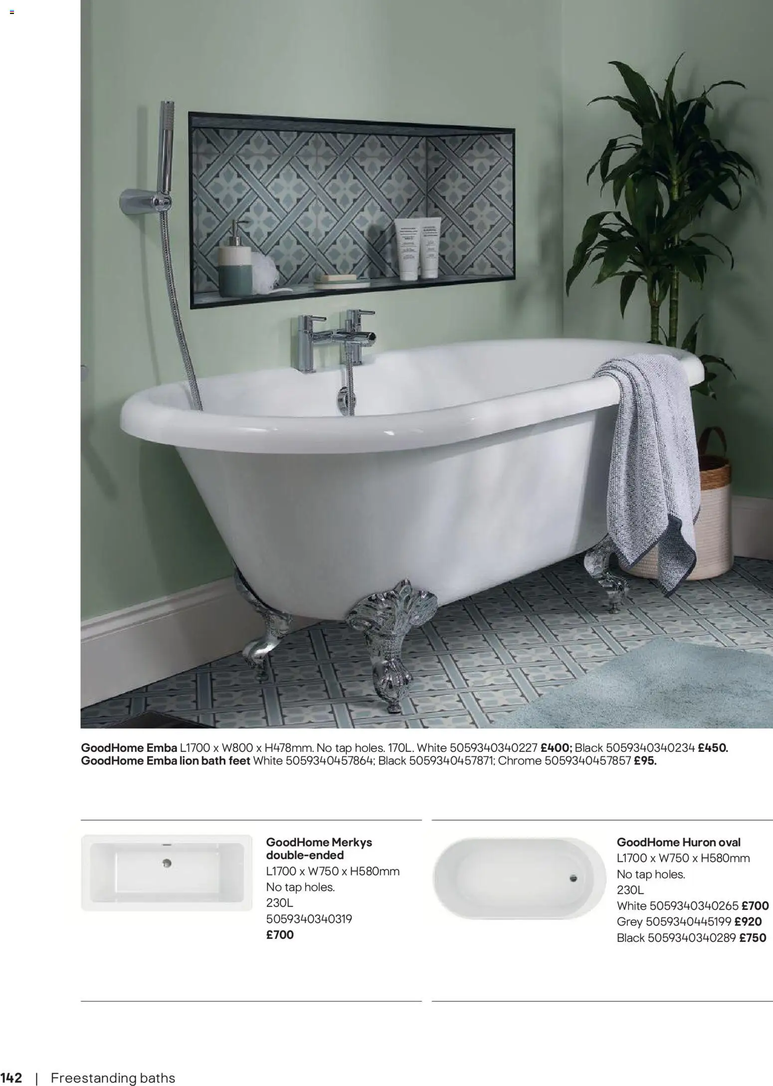 {H1} | Page: 143 | Products: Bath