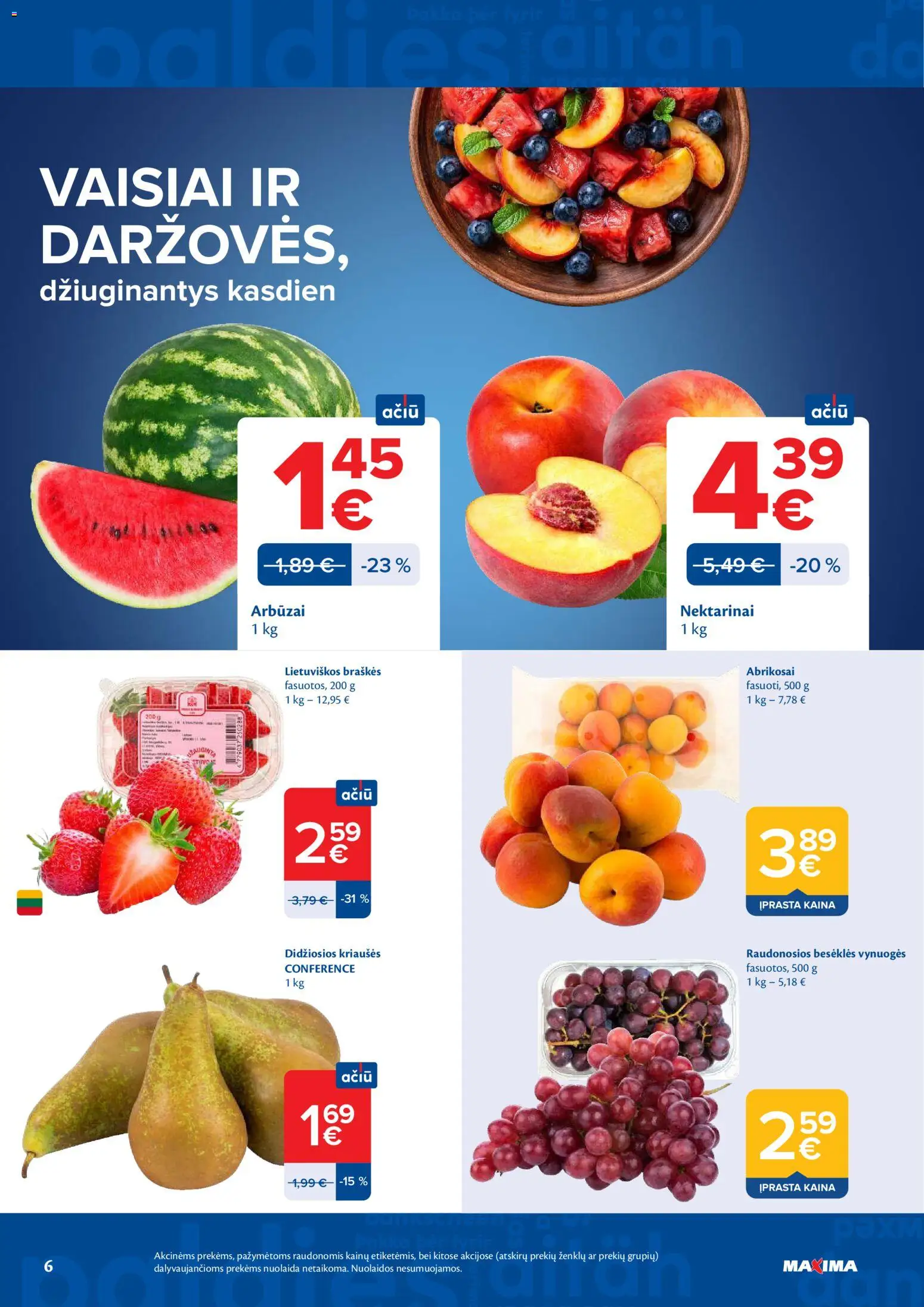 MAXIMA akcijos nuo 12.06.2026 | Puslapis: 6