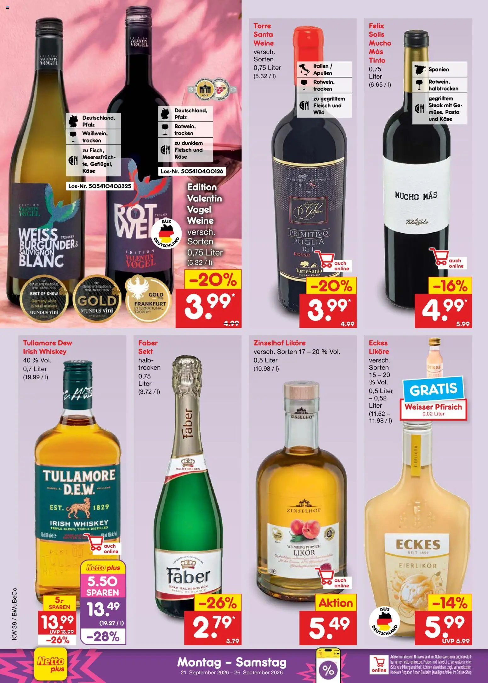 Netto Marken-Discount Prospekt – gültig ab 21.09.2026 | Seite: 32
