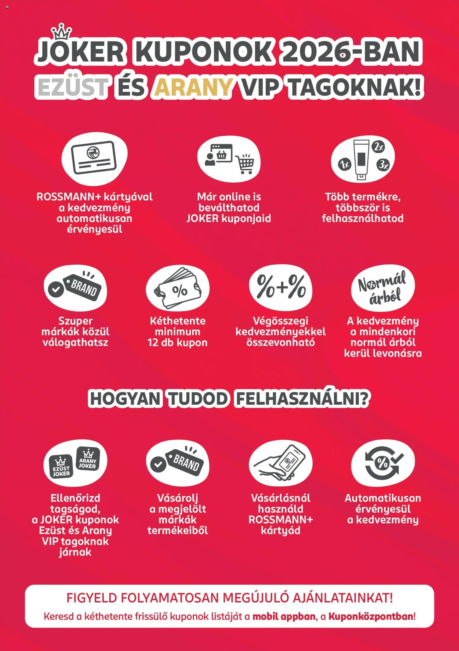 Rossmann akciós ujság - amely érvényes a következő dátumtól: 18.05.2026 | Oldal: 2