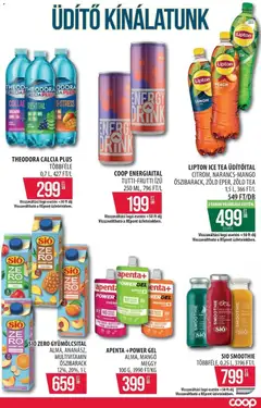 COOP Szolnok akciós újság Szolnok - amely érvényes a következő dátumtól: 2026.09.10. | Oldal: 12