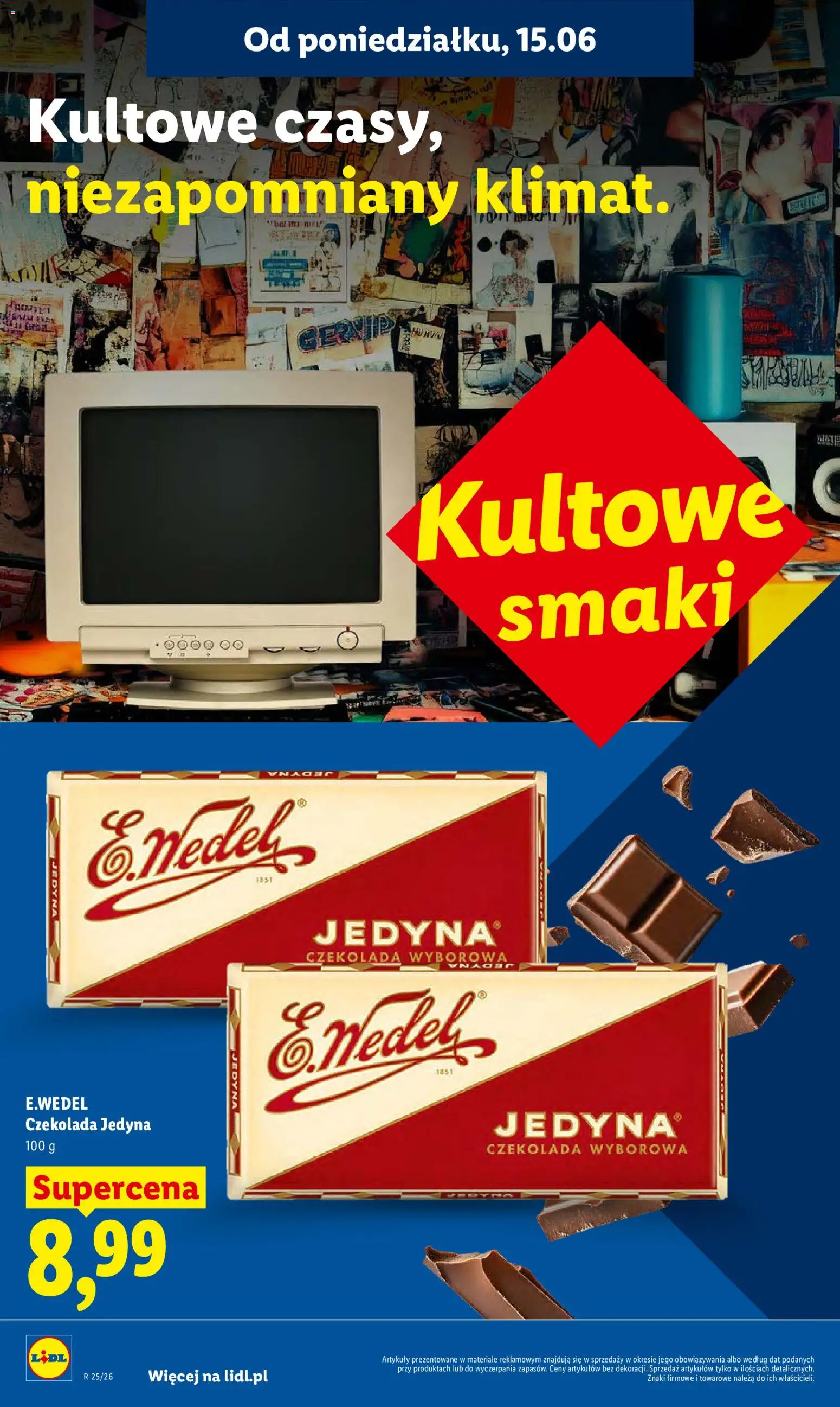 Lidl gazetka od 15.06.2026 | Strona: 48 | Produkty: Czekolada