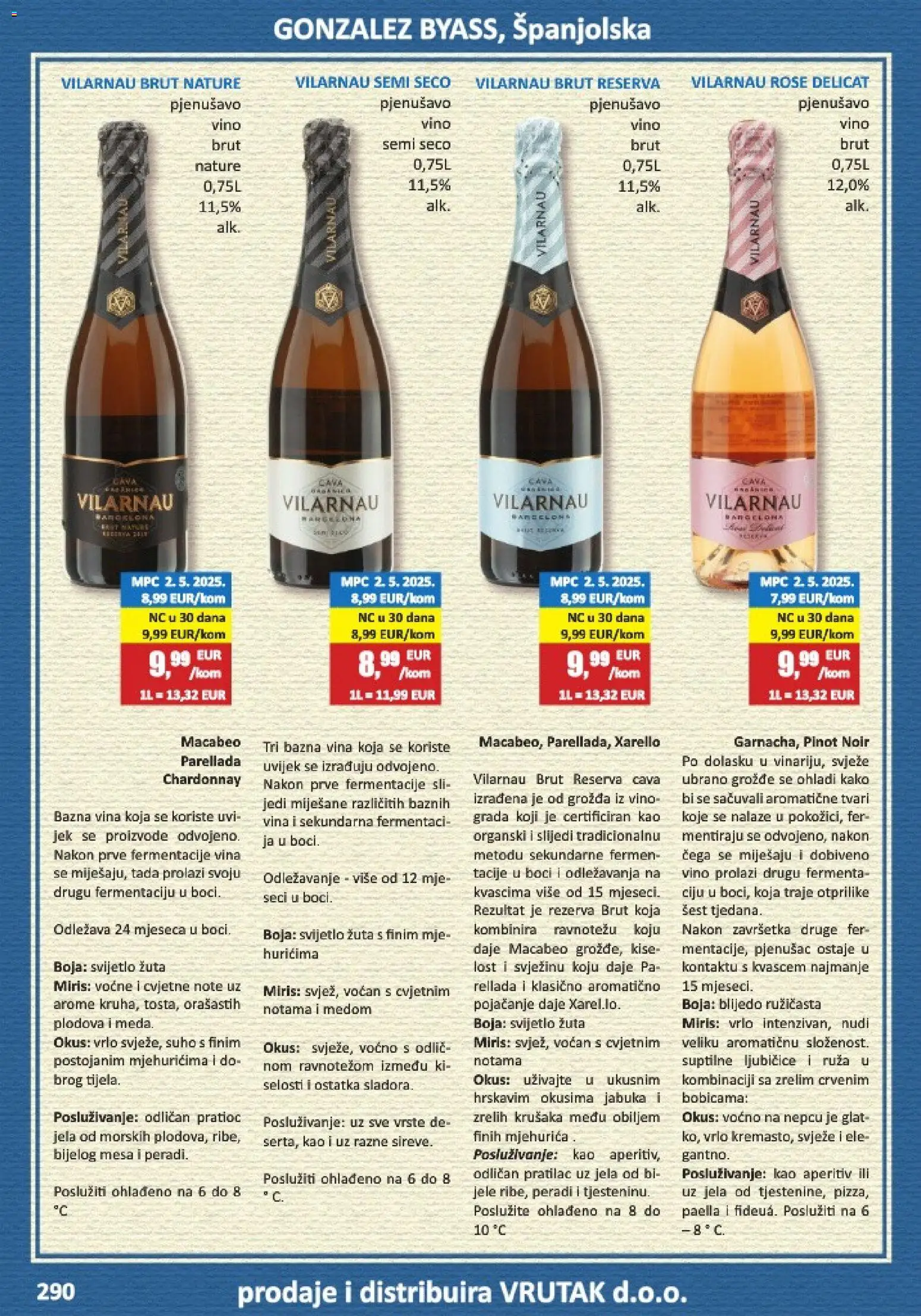 Vrutak katalog | vrijedi od 01.11.2025 | Stranica: 290 | Proizvodi: Aperitiv, Miris, Grožđe, Jabuka