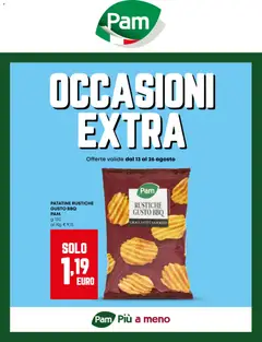Anteprima del volantino PAM volantino Occasioni Extra valido a partire dal 13/08/2026