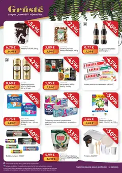 GRUSTE leidinys galioja nuo 2026.06.21 | Puslapis: 4 | Prekių: Nealkoholinis alus, Kava, Alus, Skalbimo milteliai
