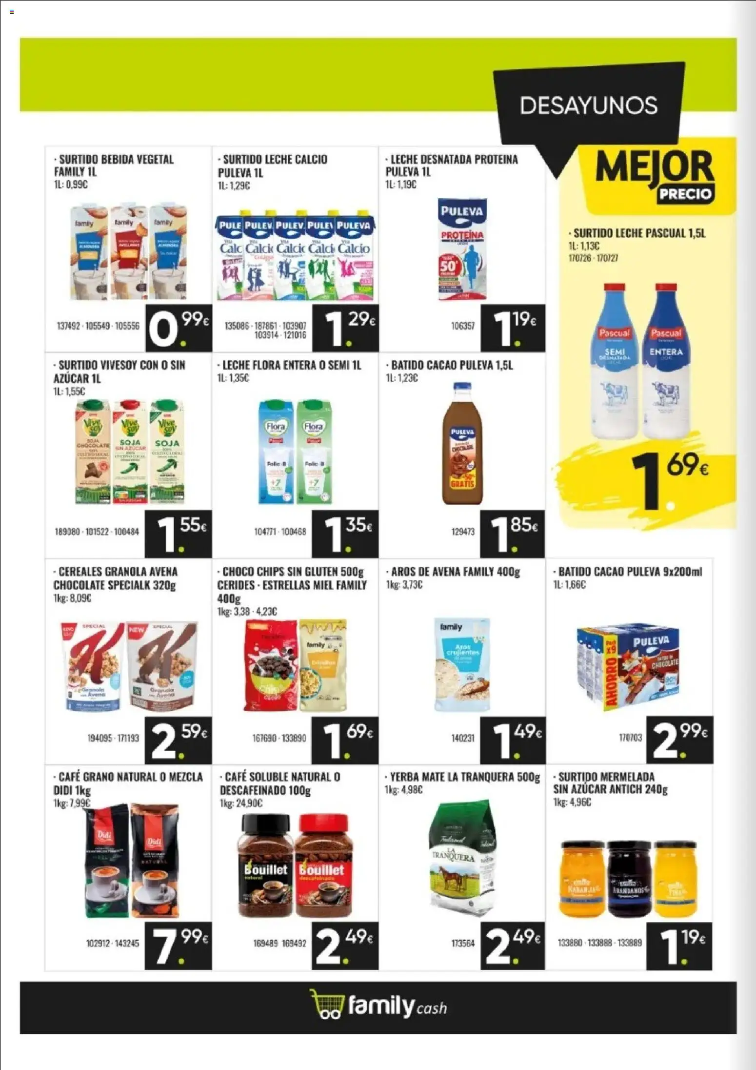 Family Cash folleto │ válido desde el 12/10/2026 | Página: 14 | Productos: Miel, Chocolate, Café soluble, Arándanos