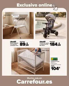 Vista previa Colchón de cuna 55x115 cm, Colchón de cuna 55x115 cm Funda lavable, versatilidad y antirreflujo válido desde el 26/08/2026 | Página: 40