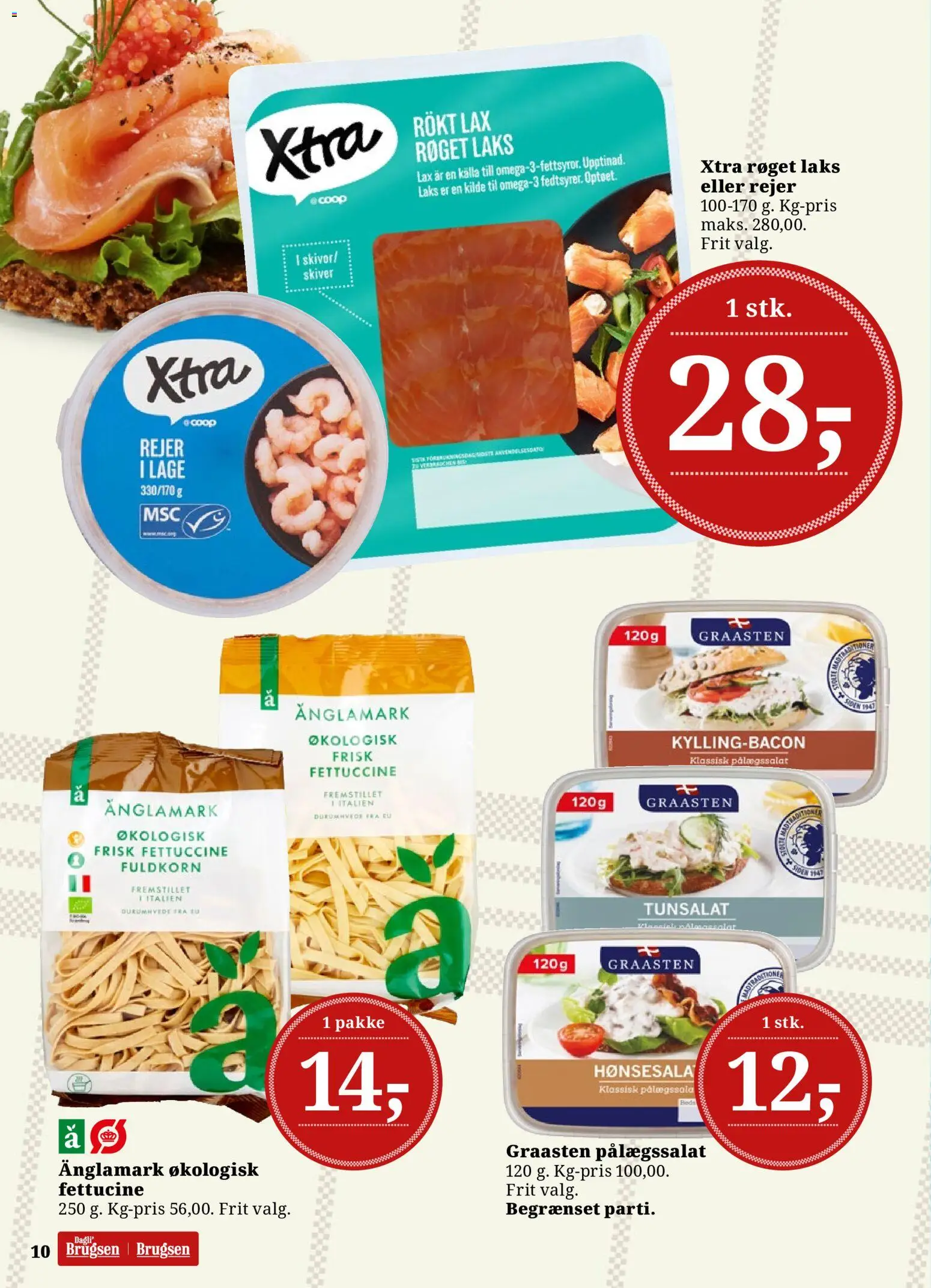 Dagli'Brugsen tilbudsavis – gyldig fra 08.05.2026 | Side: 10 | Produkter: Rejer