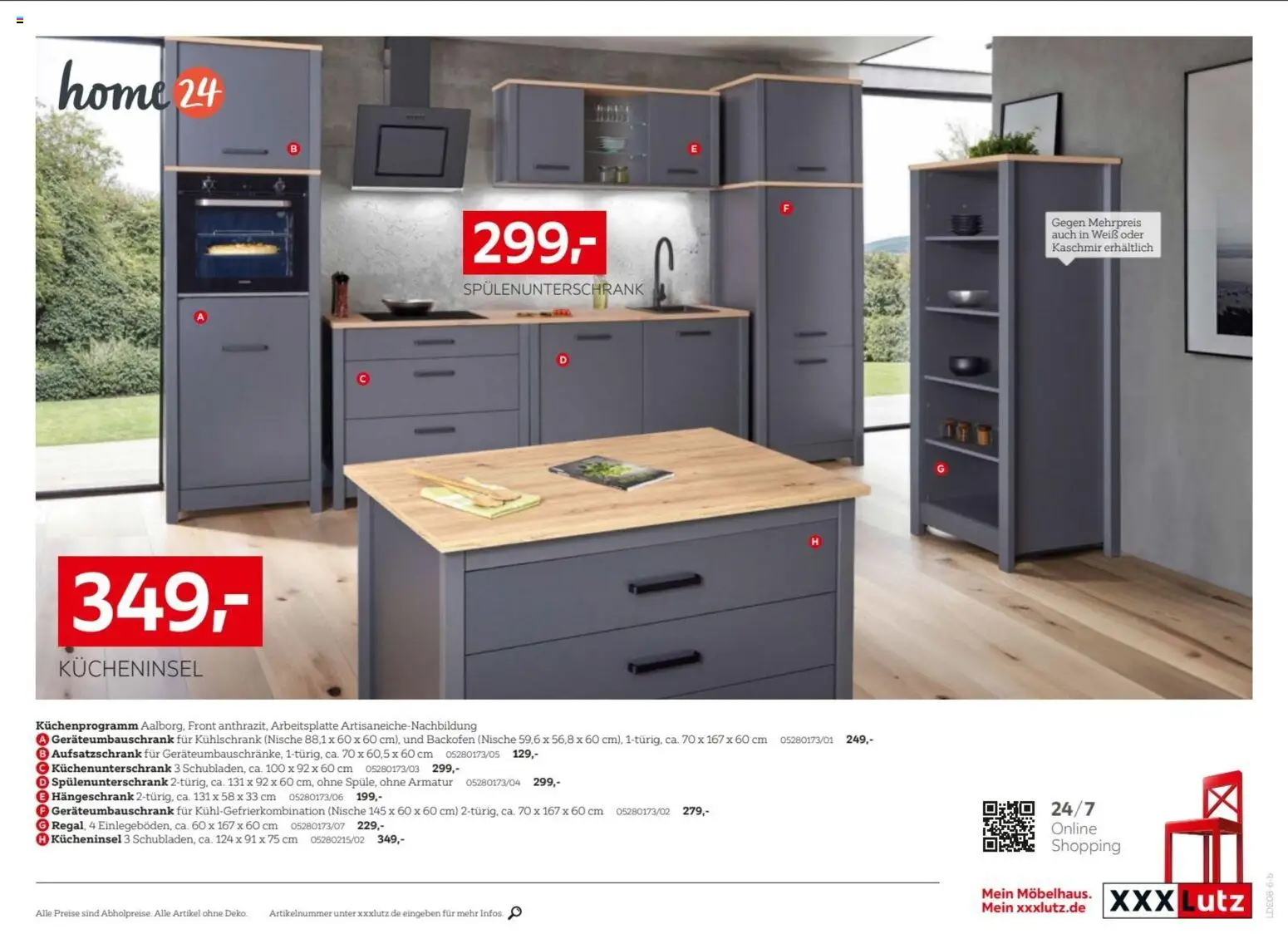XXXLutz Nr. 1 beim Preis – gültig ab 01.08.2026 | Seite: 17 | Produkte: Kühlschrank, Hängeschrank, Backofen, Kühlgefrierkombination