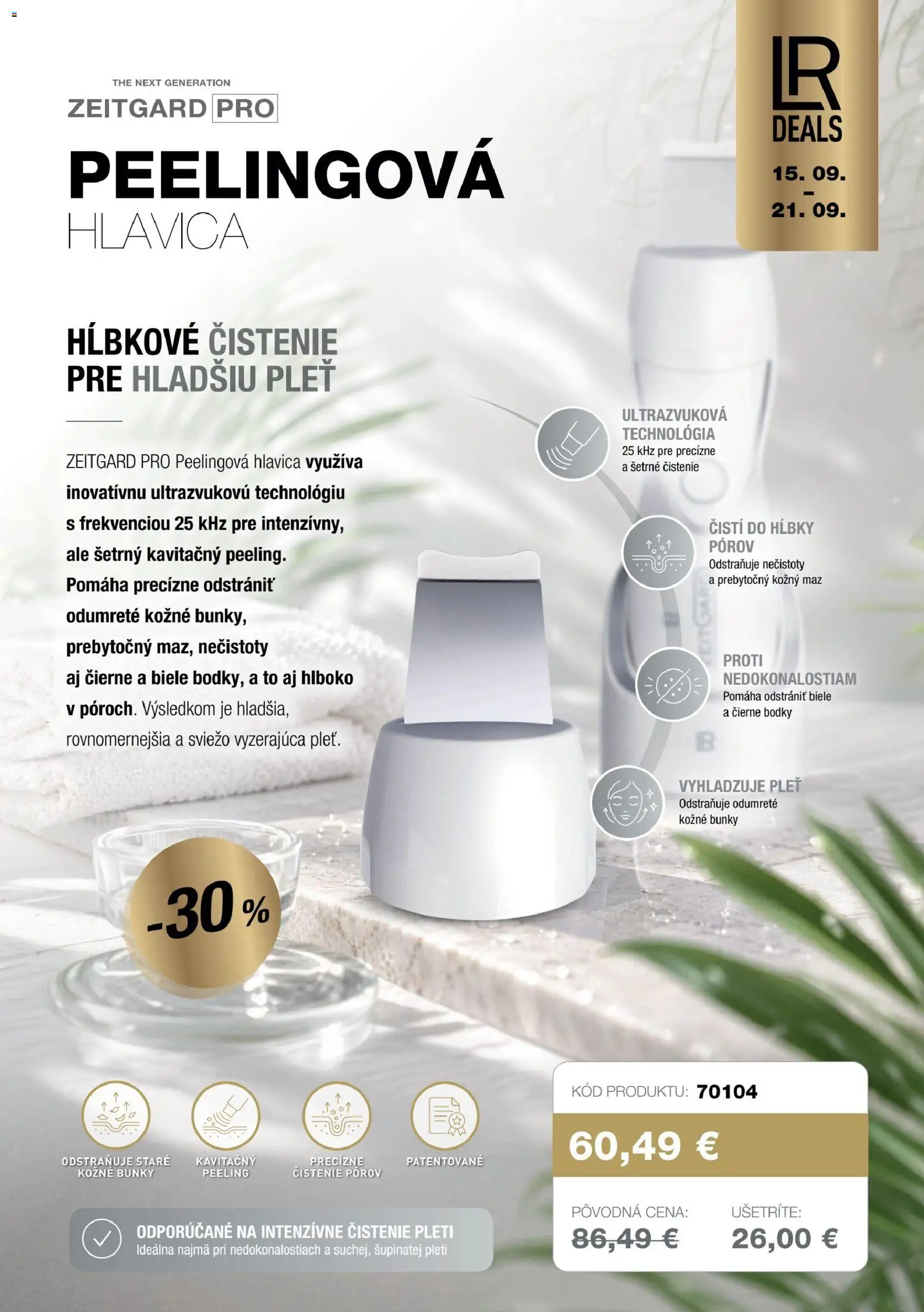 Nové LR akcie – leták je platný od 15.09.2026 | Strana: 5 | Produkty: Peeling