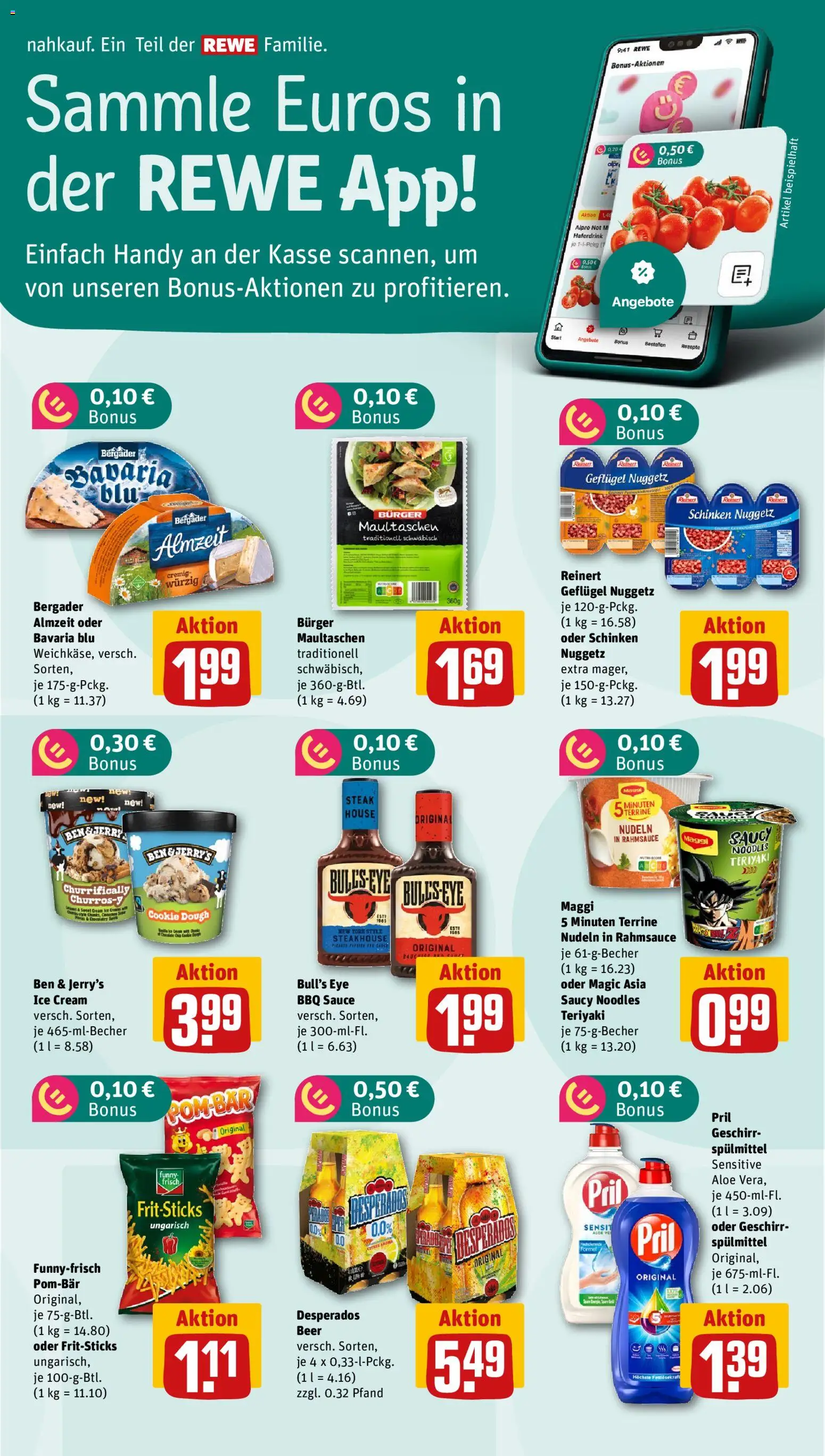 Nahkauf Prospekt – gültig ab 01.06.2026 | Seite: 5 | Produkte: Maggi, Alpro, Desperados, Nudeln