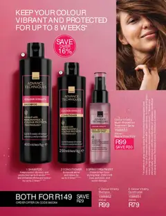 Avon specials catalogue – valid from 01/09/2026 | Page: 143 | Products: Gloss, Shampoo, Conditioner, Water