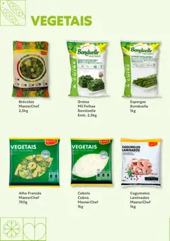 Pré-visualização Recheio - Congelados do Mar e da Terra válido de 14/07/2025 | Página: 30 | Produtos: Espargos, Alho francês, Grelos, Cebola