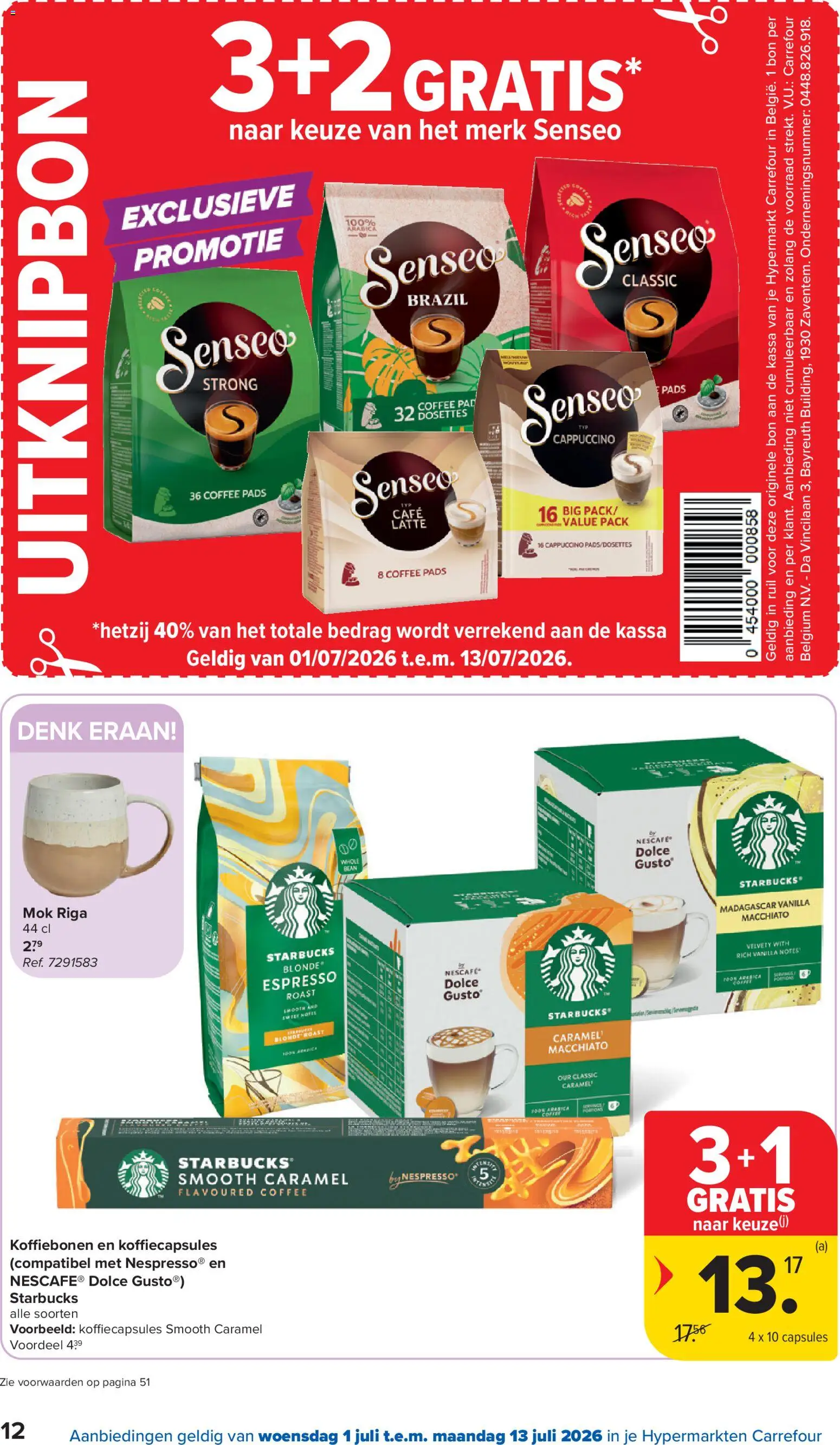 {H1} | Pagina: 12 | Producten: Pads, Nescafe, Koffiebonen, Mok