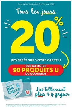 U Express - Prévisualisation de U Express - Ma sélection Carte U mai valide à partir de 04.05.2026
