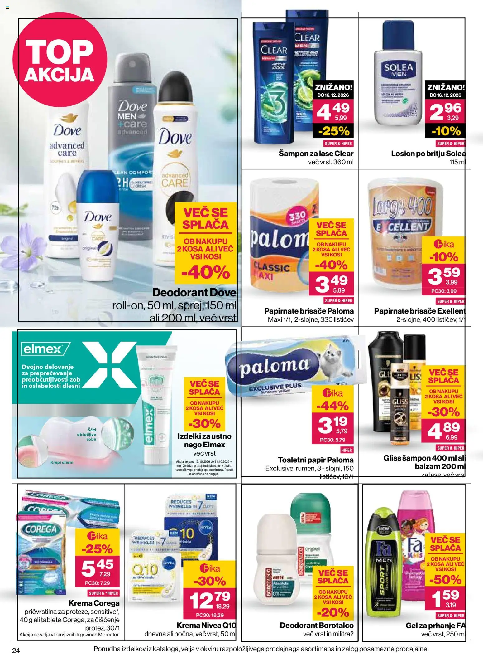 Novi Mercator katalog ponudbe – veljaven od 15.10.2026 | Stran: 24
