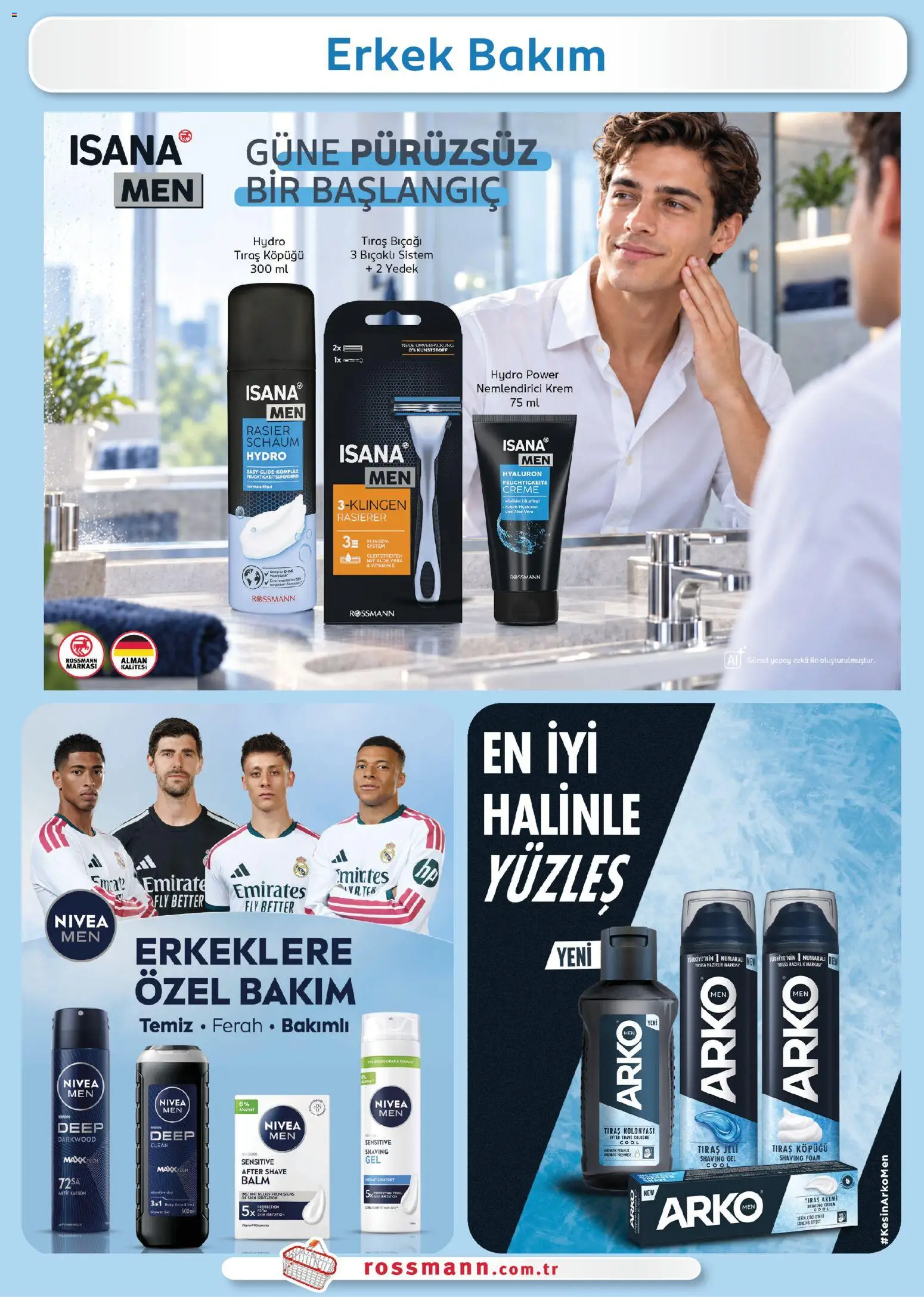 Ekim Kişisel Bakım Kataloğu - 01 Ekim 2026 tarihinden itibaren geçerlidir | Sayfa: 30 | Ürünler: Krem, Tıraş köpüğü