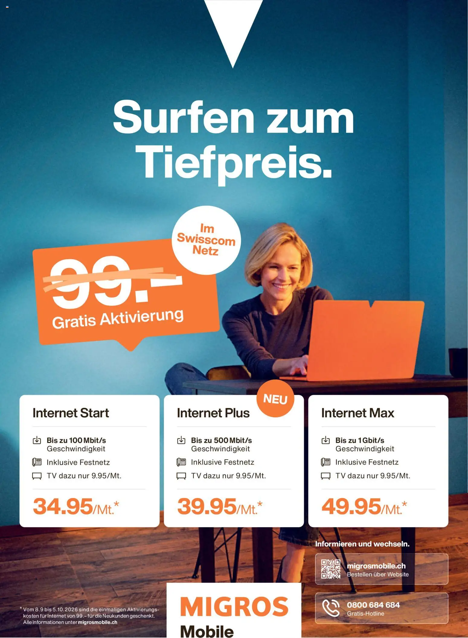 Migros aktionen Magazin – gültig ab 16.09.2026 | Seite: 30 | Produkte: TV