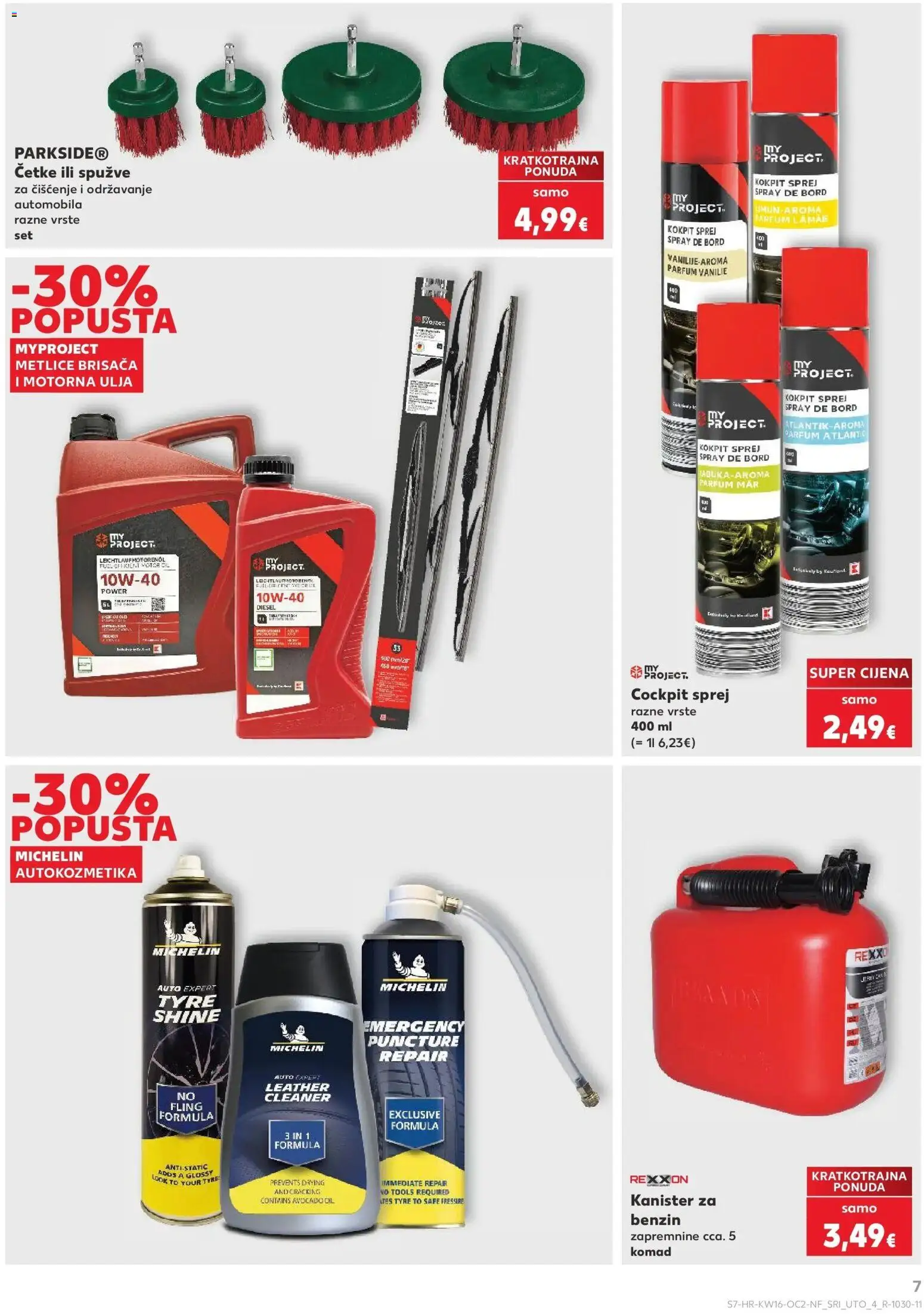 Kaufland katalog | vrijedi od 15.04.2026 | Stranica: 7 | Proizvodi: Kanister, Parkside