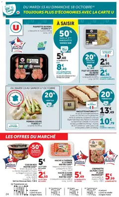 Super U - Prévisualisation de Super U - Les prix bas de la semaine valide à partir de 13/10/2026 | Page: 24