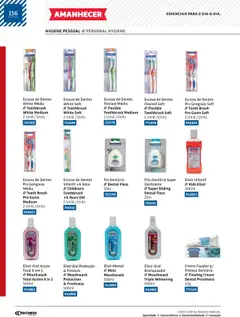 Pré-visualização Recheio AS NOSSAS MARCAS válido de 19/12/2023 | Página: 156 | Produtos: Escova de dentes, Fixador, Creme