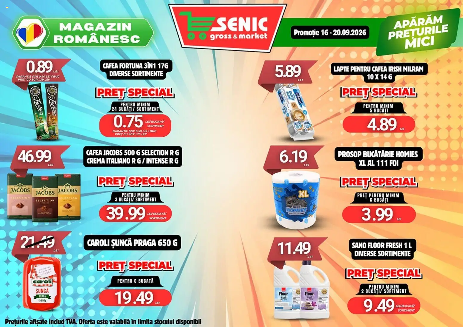 Noul catalog Senic – valabil de la 14.09.2026 | Pagină: 7 | Produse: Bucătărie, Jacobs, Cremă, Intense