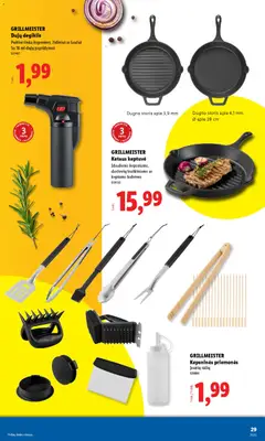 LIDL leidinys galioja nuo 06.04.2026 | Puslapis: 29 | Prekių: Vištiena, Termometras