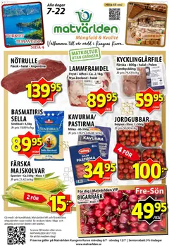 Matvärlden erbjudanden - Förhandsvisning av reklamblad från butik Matvärlden aktuell från 06/07/2026