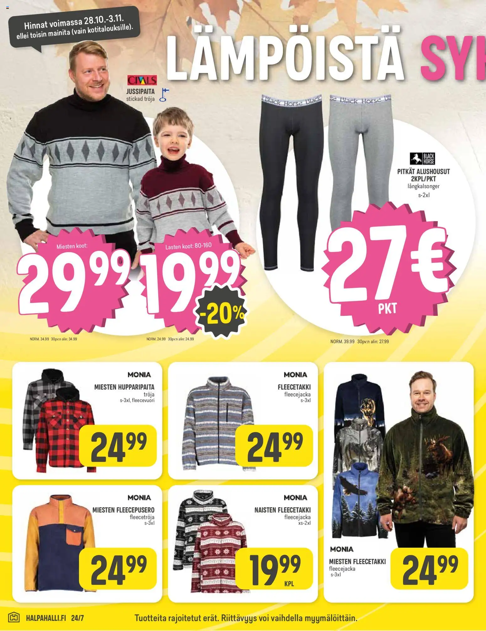 Halpa Halli tarjoukset – voimassa 28/10/2026 alkaen | Sivu: 14
