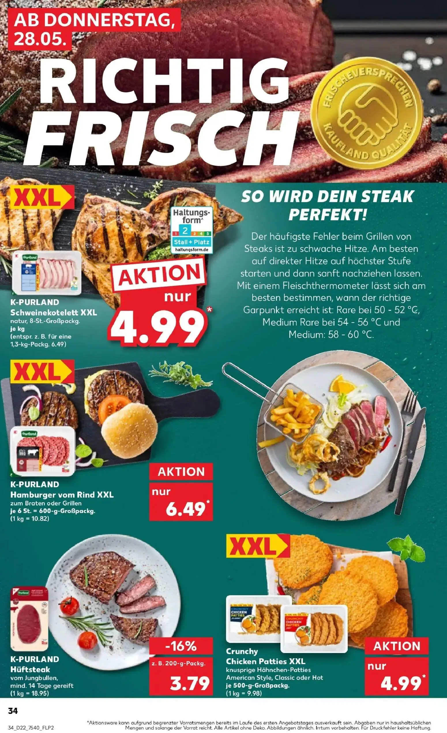 Kaufland Prospekt Eilenburg – gültig ab 26.05.2026 | Seite: 39 | Produkte: Burger, Steak