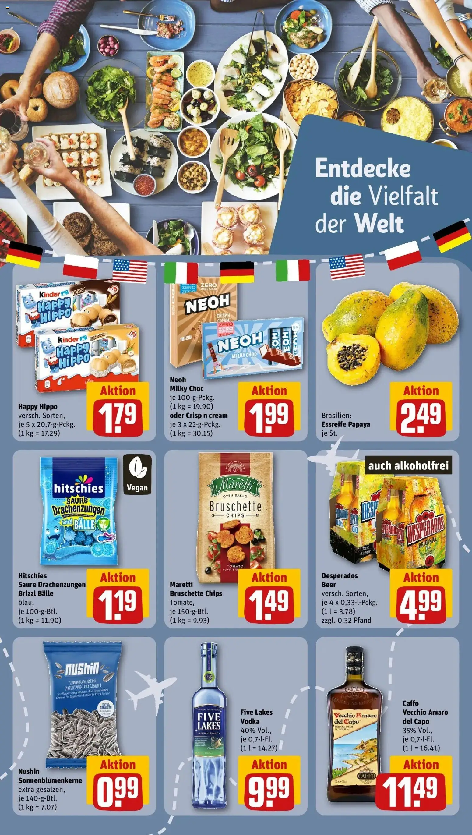 REWE Prospekt ab 14.09.2026 zum Blättern » Angebote | Seite: 26 | Produkte: Desperados, Vodka, Chips