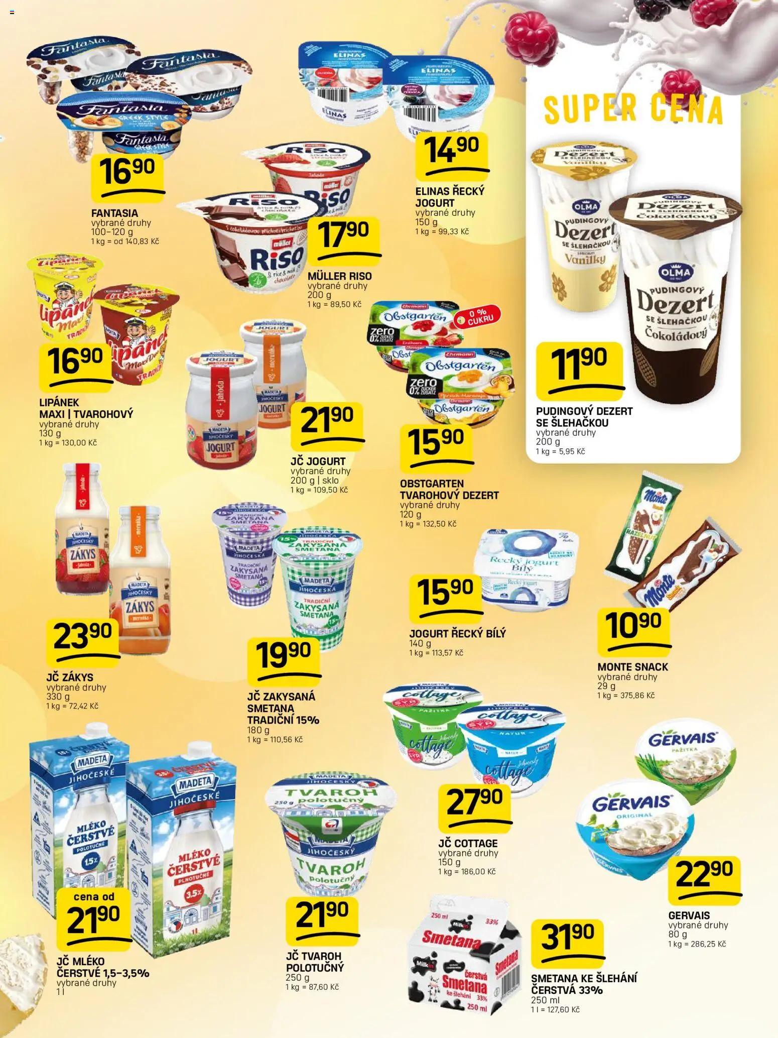 Flop leták od 09.09.2026 | Strana: 5 | Produkty: Řecký jogurt, Lipánek, Zakysaná smetana, Cottage