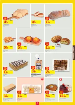Pré-visualização Auchan folheto válido de 20/08/2026 | Página: 7 | Produtos: Padaria, Queijo, Pão, Chocolate