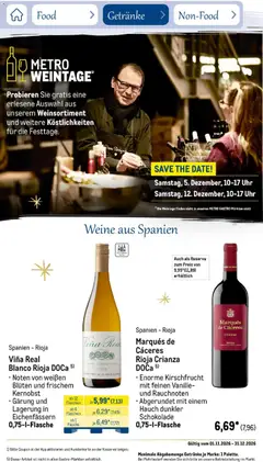 Metro Saisonkatalog Festtage voller Genuss ab 01.11.2026 gültig | Seite: 70 | Produkte: Schokolade, Vanille, Uhr