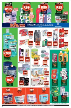 Checkers specials catalogue – valid from 27.04.2026 | Page: 6 | Products: Chicken, Syrup, Mouthwash, Body wash