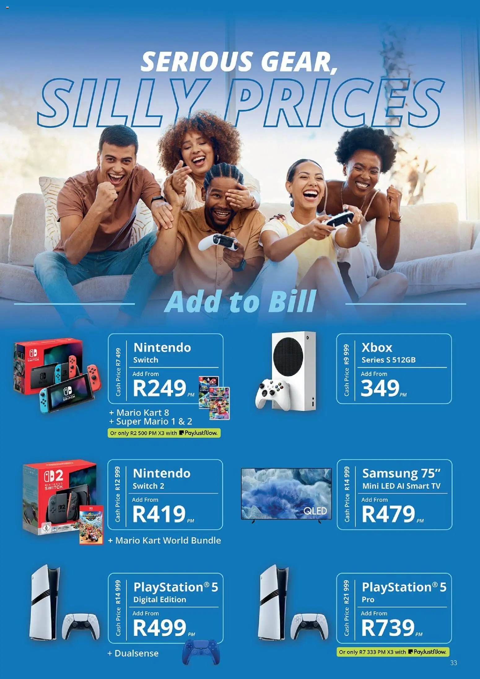 New Cellucity catalogue – valid from 07/10/2026 | Page: 33 | Products: Xbox, Nintendo Switch, TV, Switch
