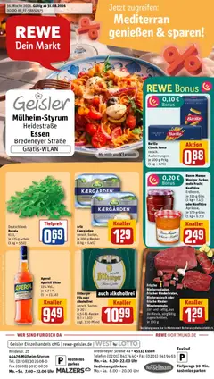 Rewe Prospekt Essen ab 31.08.2026 gültig