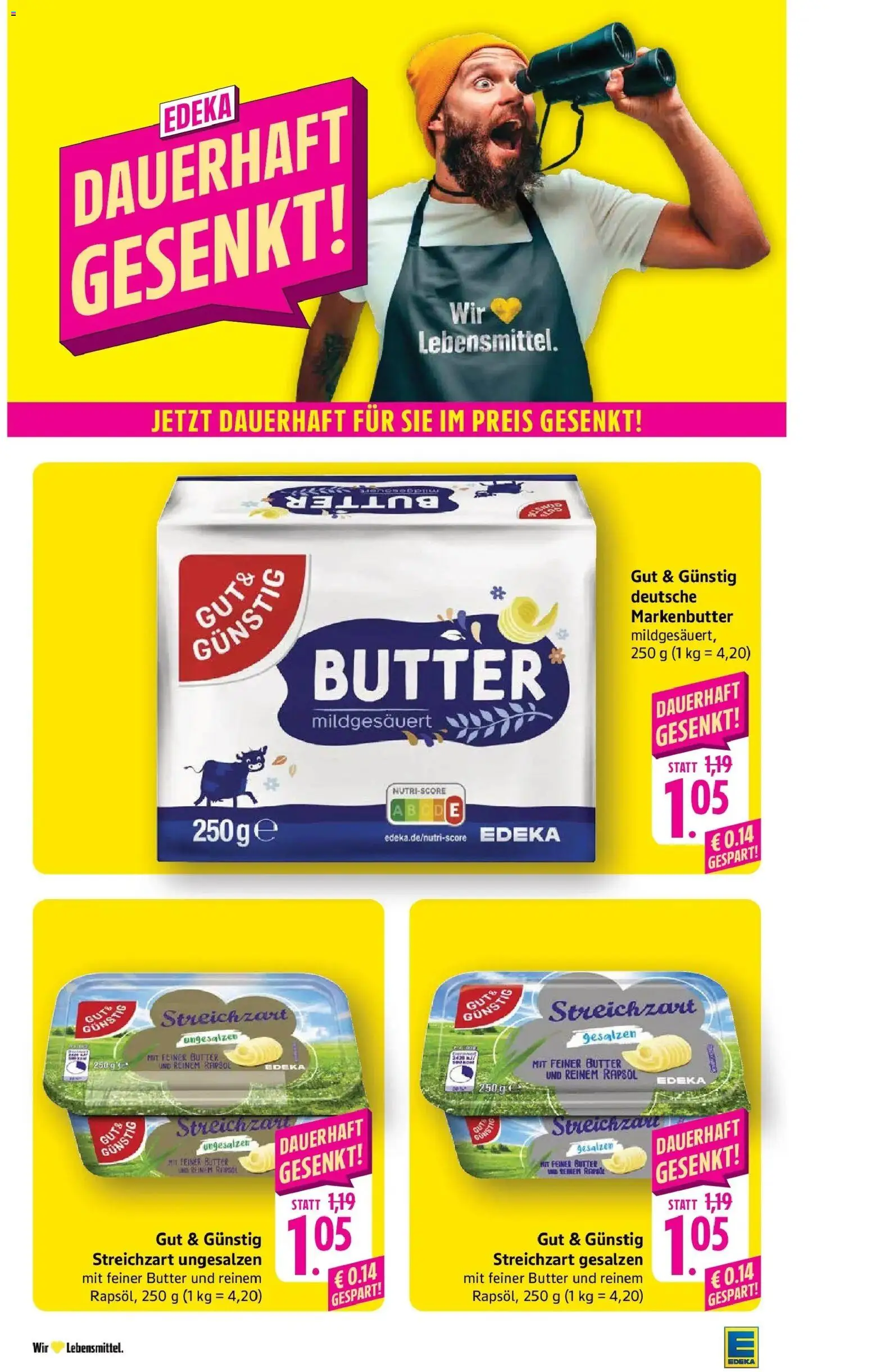 Edeka prospekt Göppingen	 – gültig ab 04.05.2026 | Seite: 47 | Produkte: Butter, Rapsöl