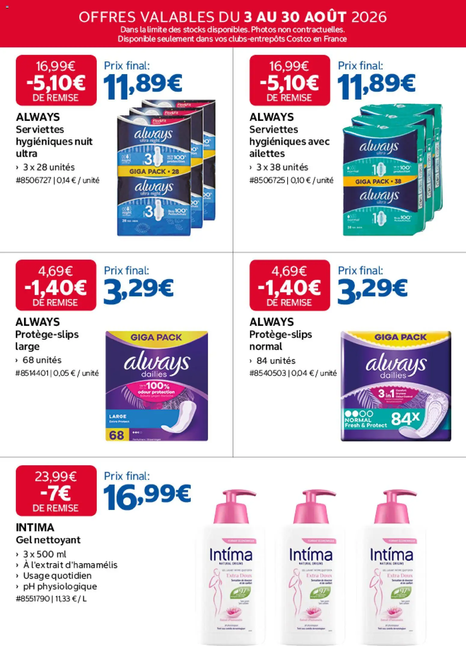 {H1} | Page: 7 | Produits: Gel nettoyant