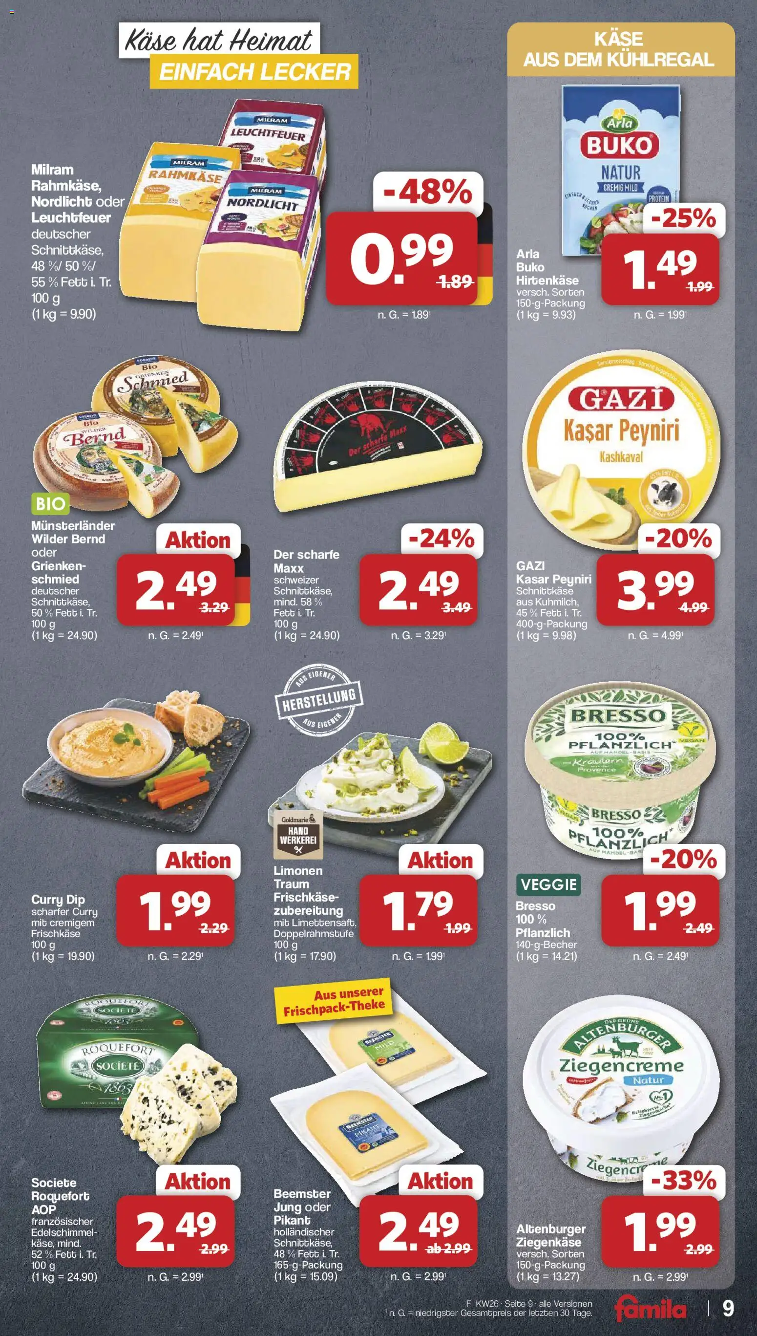 Famila Nordwest Prospekt – gültig ab 22.06.2026 | Seite: 9
